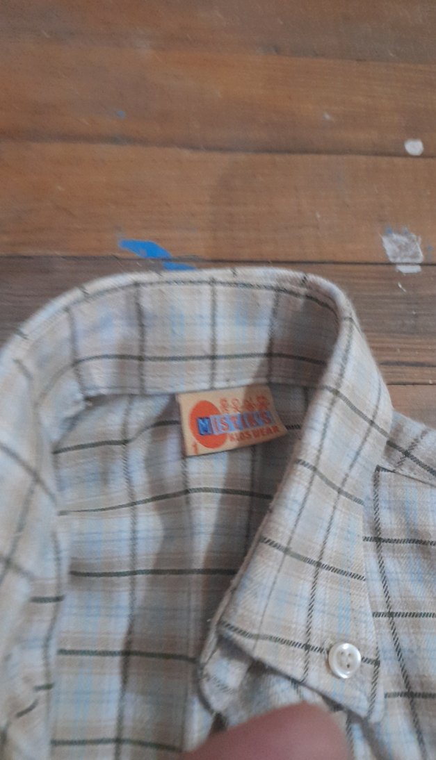 Erkek Çocuk Gri uzunKollu Düğmeli Gömlek - Görsel 2