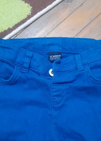 LC Waikiki Mavi Erkek Çocuk Düz Denim Pantolon