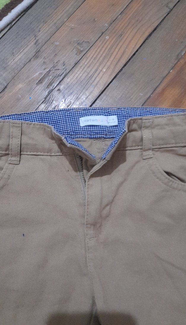 Bej Erkek Çocuk Pantolon - Görsel 2