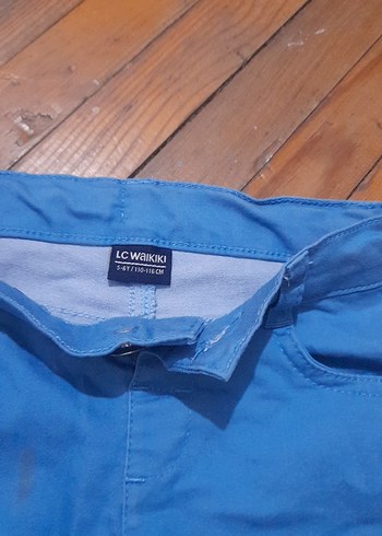 5 Yaş Beden Mavi Erkek Çocuk Denim Pantolon