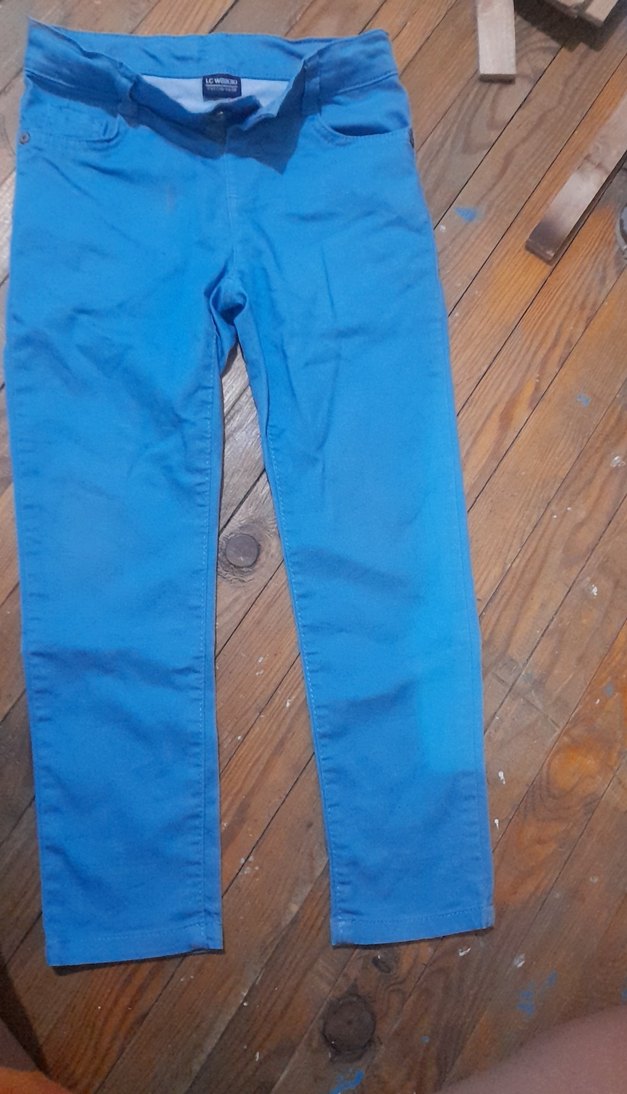 Mavi Erkek Çocuk Denim Pantolon - Görsel 2