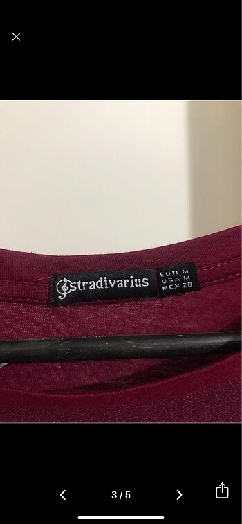 m Beden Orijinal Stradivarius M beden bluz