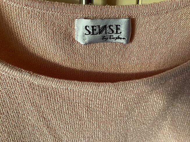s Beden pembe Renk Sense, S beden likralı yumuşak triko