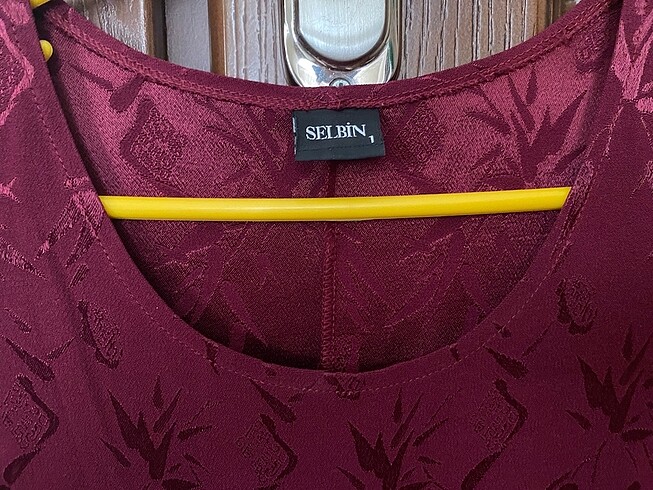 xs Beden bordo Renk Selbin marka, XS uyumlu şık kısa elbise