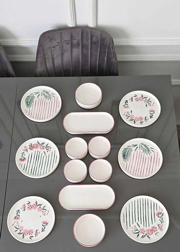 Kitchen Life 14 Parça 6 Kişilik Sakura Kahvaltı Takımı - Görsel 2