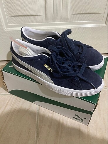 Puma lacivert süet ayakkabı