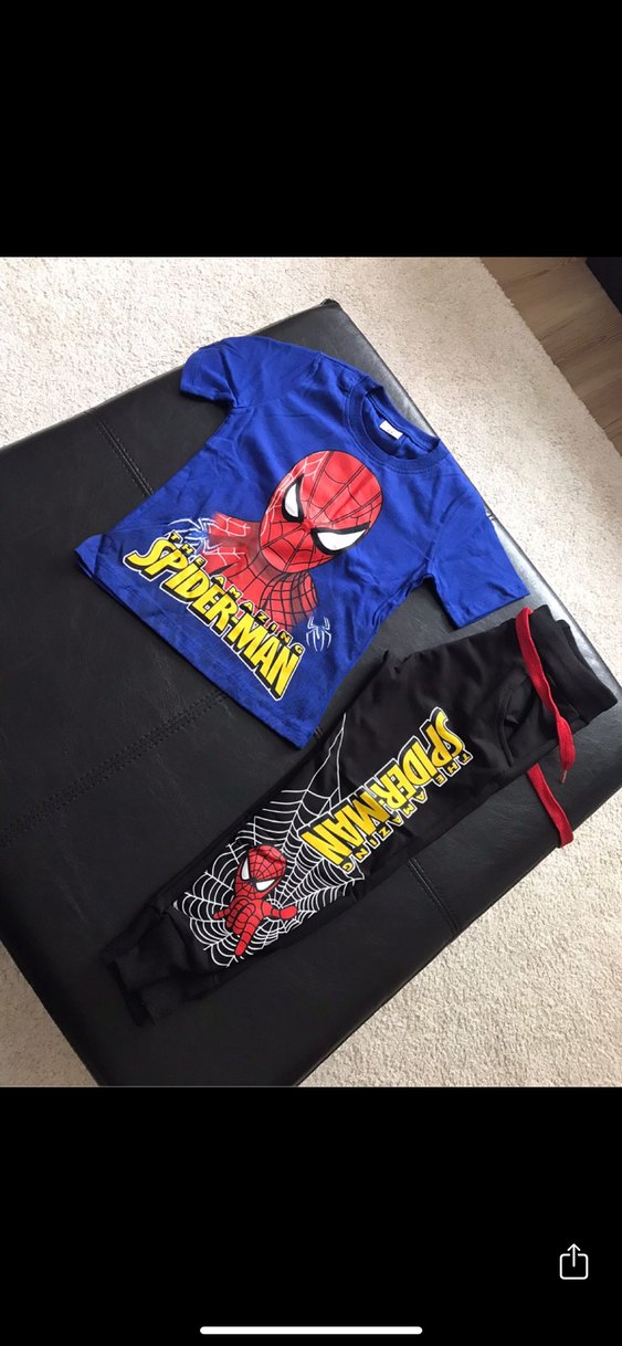 Spiderman Baskılı Erkek Çocuk Eşofman Takımı - Görsel 2