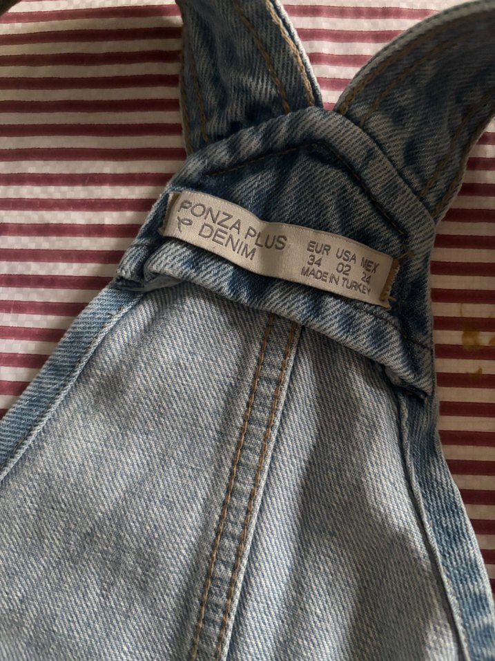 Kot Kadın Midi Salopet - Görsel 3