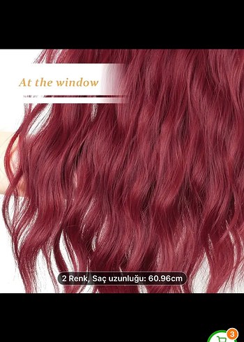 Kızıl ek saç - Görsel 2