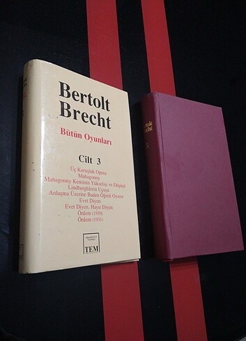  Beden Renk Bertolt Brecht \ Bütün Oyunları Cilt 3\ Mitos Boyut Yayınları