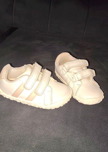 Beyaz kız Çocuk Sneakers Velcro Bantlı - Görsel 6