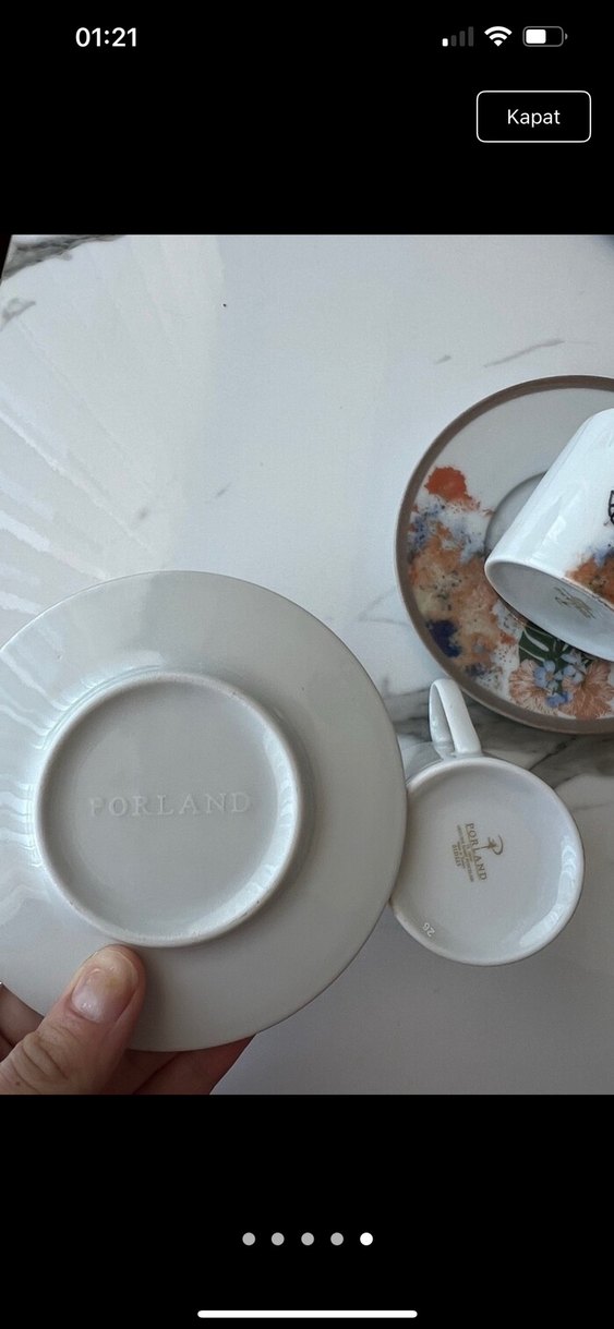 Porland fincanı takımı - Görsel 4