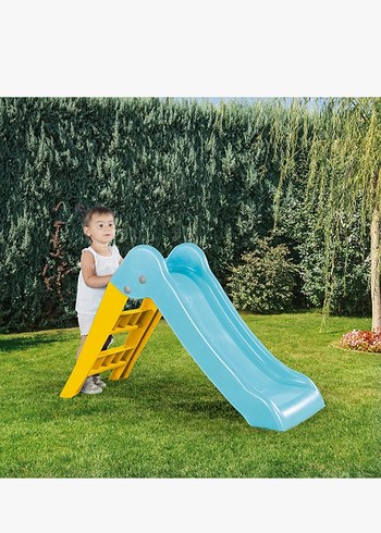 Pastel Mavi Çocuk Kaydırağı - Görsel 2
