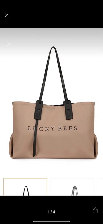 Lucky bees kol çantası
