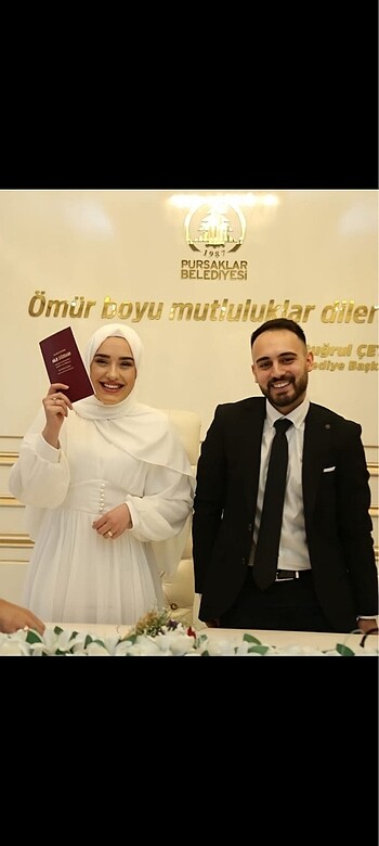 nikah elbisesi