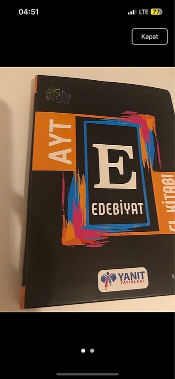 Yanıt Yayınları Edebiyat El Kitabı