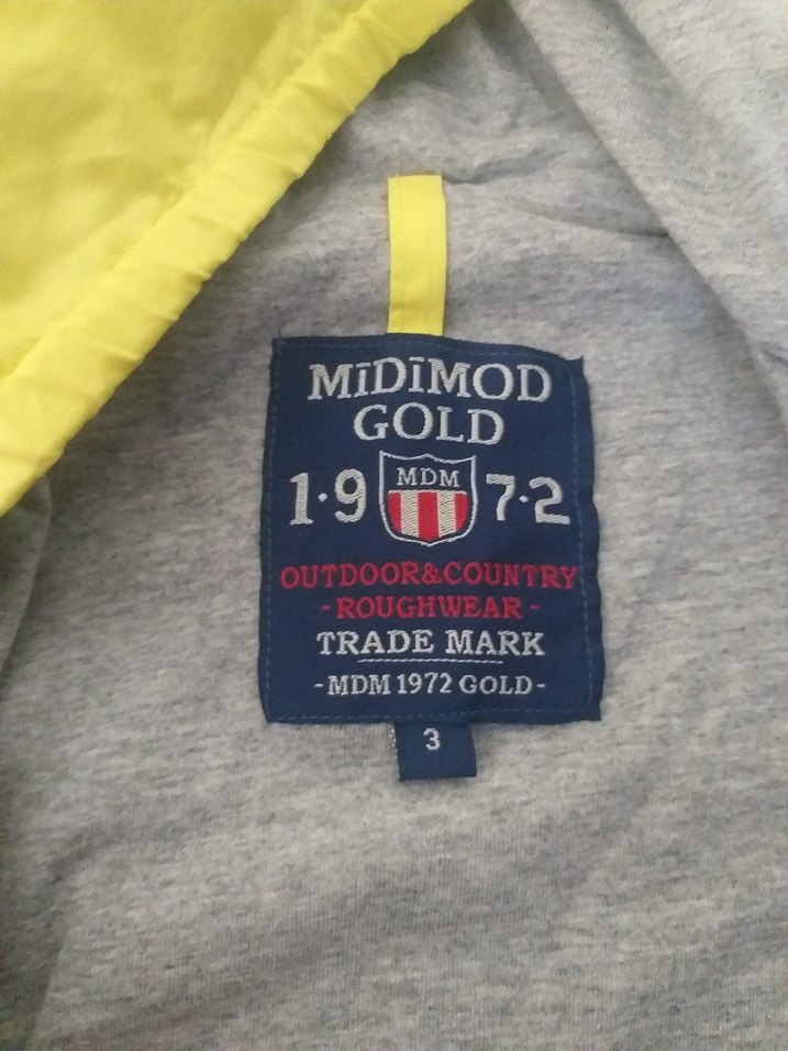 Kapüşonlu Sarı Baskılı Erkek Çocuk Yağmurluk - Görsel 4