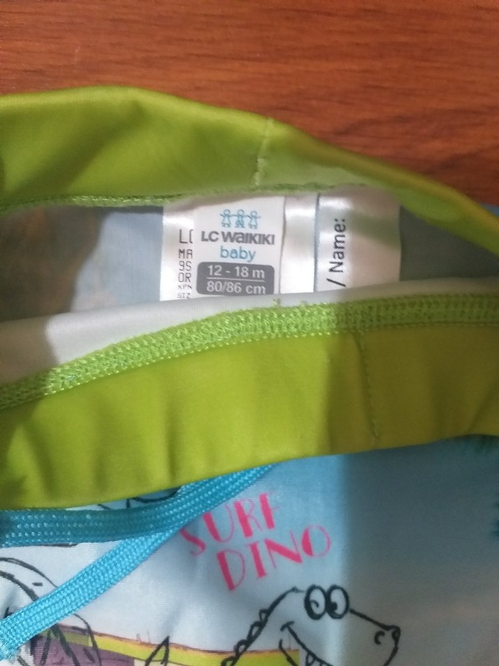 LC Waikiki Renkli Baskılı Erkek Çocuk Mayo Şortu - Görsel 3