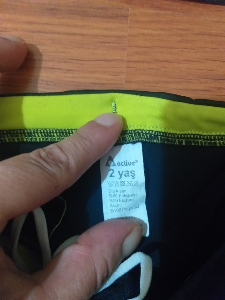 Siyah Erkek Çocuk Kısa Kollu Deniz Kıyafeti - Görsel 4