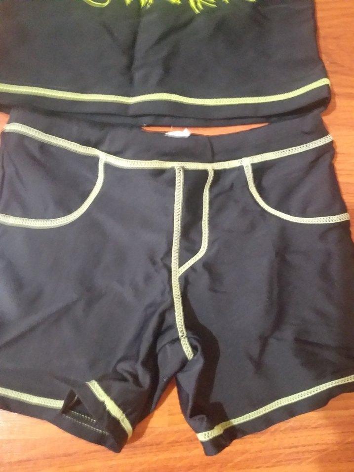 Siyah Erkek Çocuk Kısa Kollu Deniz Kıyafeti - Görsel 3