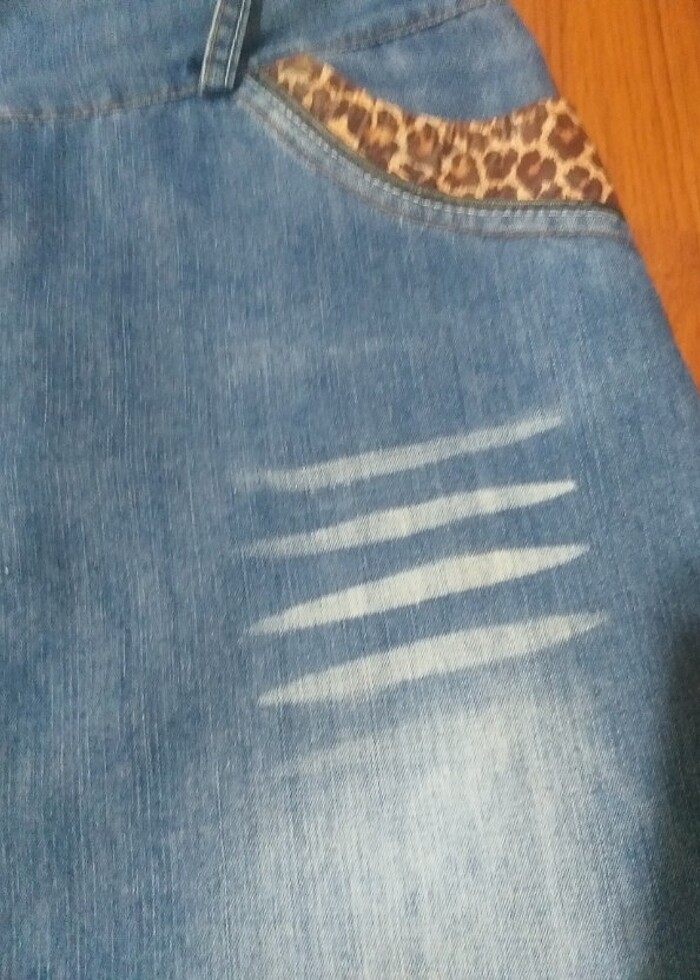 Mavi kot etek  - Görsel 2