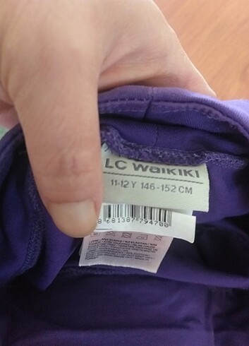 11-12 Yaş Beden LC Waikiki kız çocuk tayt 