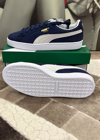 Puma Suede Classic Kadın Lacivert Spor Ayakkabı Sneaker - Görsel 4