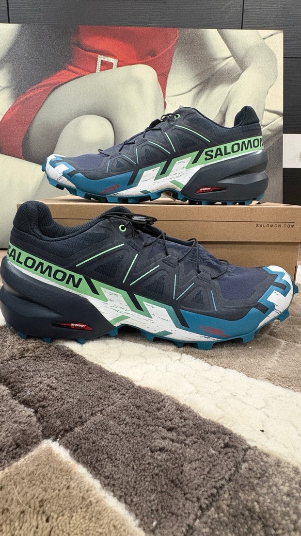 Salomon Speedcross 6 Erkek Lacivert Koşu Ayakkabısı - Görsel 2