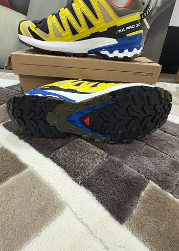 Salomon Xa Pro 3D V9 Gore-Tex Erkek Sarı Outdoor Ayakkabı - Görsel 4