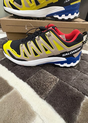 Salomon Xa Pro 3D V9 Gore-Tex Erkek Sarı Outdoor Ayakkabı - Görsel 7