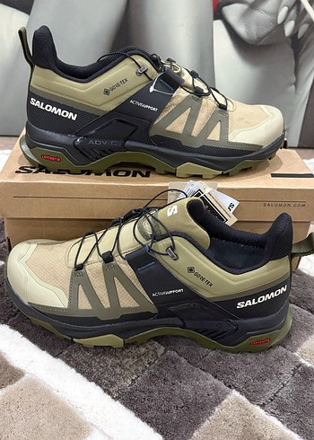 Salomon Erkek Kahverengi Goretex Outdoor Ayakkabı - Görsel 2