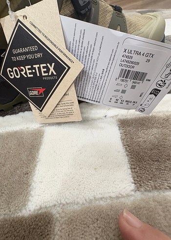 Salomon Erkek Kahverengi Goretex Outdoor Ayakkabı - Görsel 6