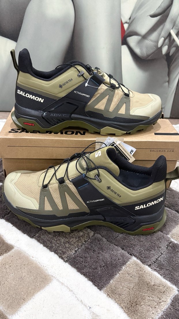 Salomon Erkek Kahverengi Goretex Outdoor Ayakkabı - Görsel 2