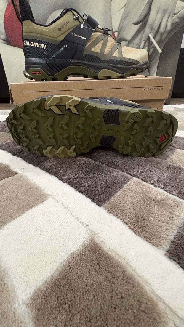 Salomon Erkek Kahverengi Goretex Outdoor Ayakkabı - Görsel 3