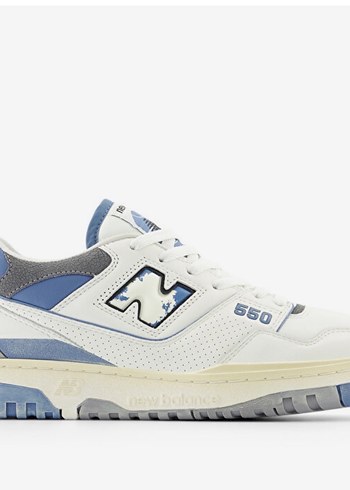 New Balance 550 Beyaz Kadın Günlük Spor Ayakkabı Sneakers - Görsel 2