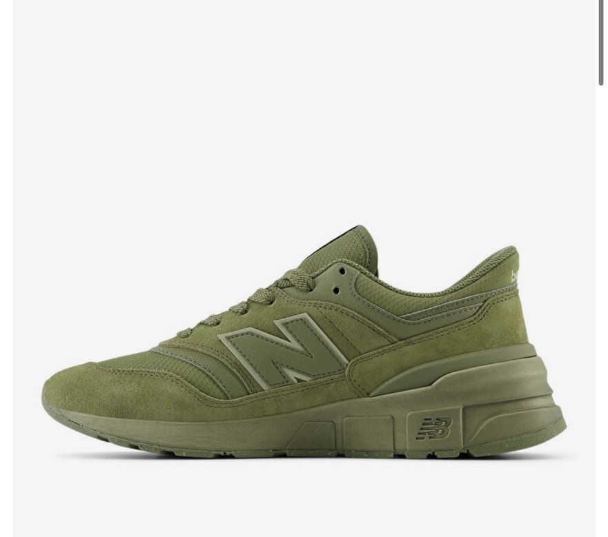 New Balance 997R Yeşil Erkek Ayakkabı Sneakers - Görsel 3