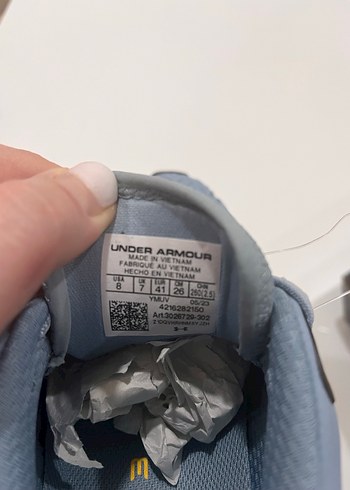 Under Armour Machina 3 Clone Erkek Mavi Koşu Ayakkabısı - Görsel 6