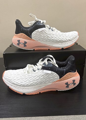 Asics Under Armour Beyaz Pembe Spor Ayakkabi