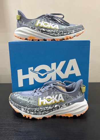Salomon Hoka Gri Siyah Dag Kosu Yuruyus Spor Ayakkabi
