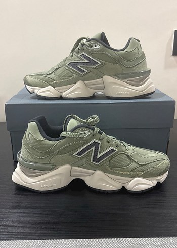 New Balance 9060 Kadin Haki Sneaker Ayakkabi