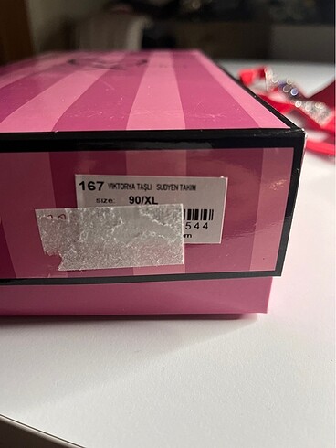 xl Beden VİCTORİA?S SECRET 90XL SUDYEN TAKIMI