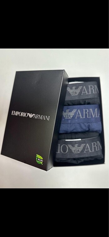 EMPORIO ARMANİ BAMBU BOXER