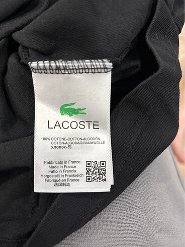 m Beden siyah Renk Lacoste T-shirt