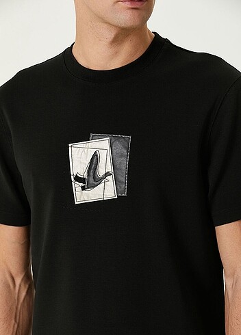 Beymen Club Black Goose Logo T-Shirt