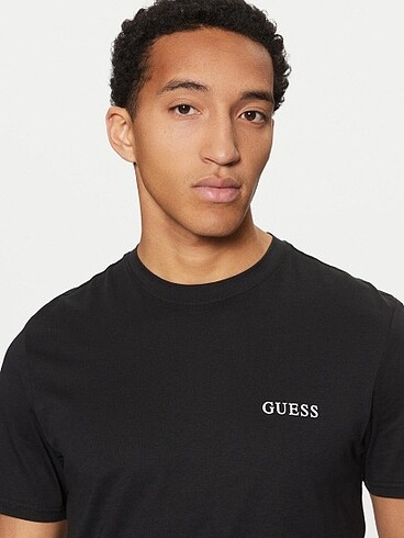 Guess Erkek Siyah T-Shirt