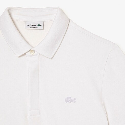 Lacoste Paris Erkek Beyaz Polo T-shirt