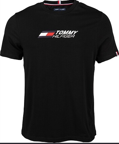 Tommy Hilfiger Erkek Siyah T-shirt