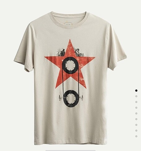 Kaft Erkek Krem T-shirt