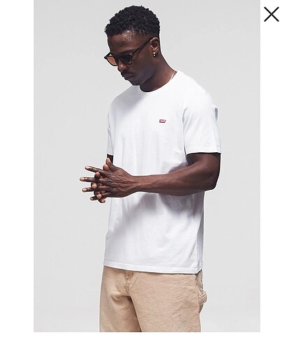 Lewis Erkek Beyaz T-shirt