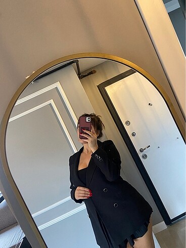 Dilvin Siyah blazer ceket